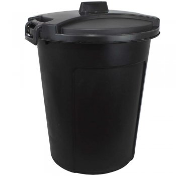 CESTO MULTIUSO  C/TAMPA E TRAVA - 60L