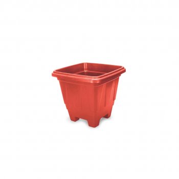 VASO QUADRADO COLOR (15x16 CM) - 1,7L