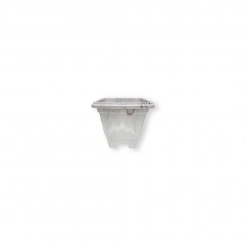 VASO QUADRADO MINI MARMORIZADO - 330ML