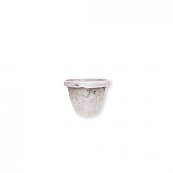 VASO GREGO REDONDO MINI MARMORIZADO - 420ML