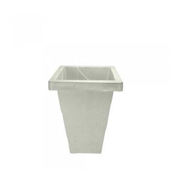 VASO ROMA QUADRADO M MARMORIZADO - 10L