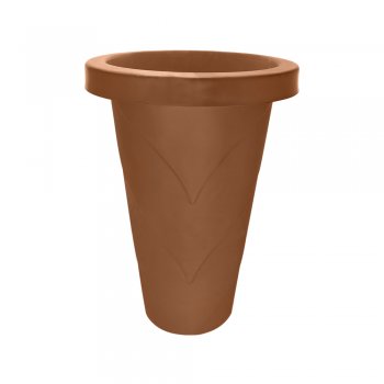 VASO ROMA REDONDO GG TERRACOTA - 21L