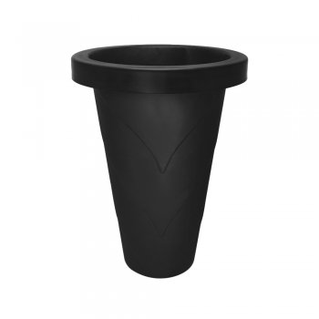 VASO ROMA REDONDO GG PRETO - 21L