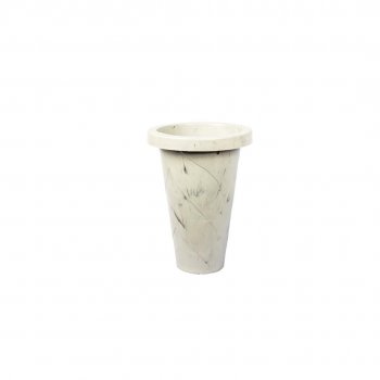 VASO ROMA REDONDO MARMORIZADO 1,7L