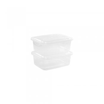 ORGANIZADOR RETANGULAR G - 1,390ML - 2 PÇS