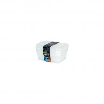 ORGANIZADORES RETANGULARES 300ML- 3 PÇS