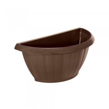 VASO GREGO DE PAREDE G  MARROM TABACO - 2,8L