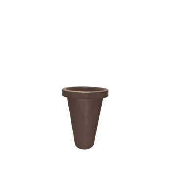 VASO ROMA REDONDO P MARROM TABACO - 1,7L